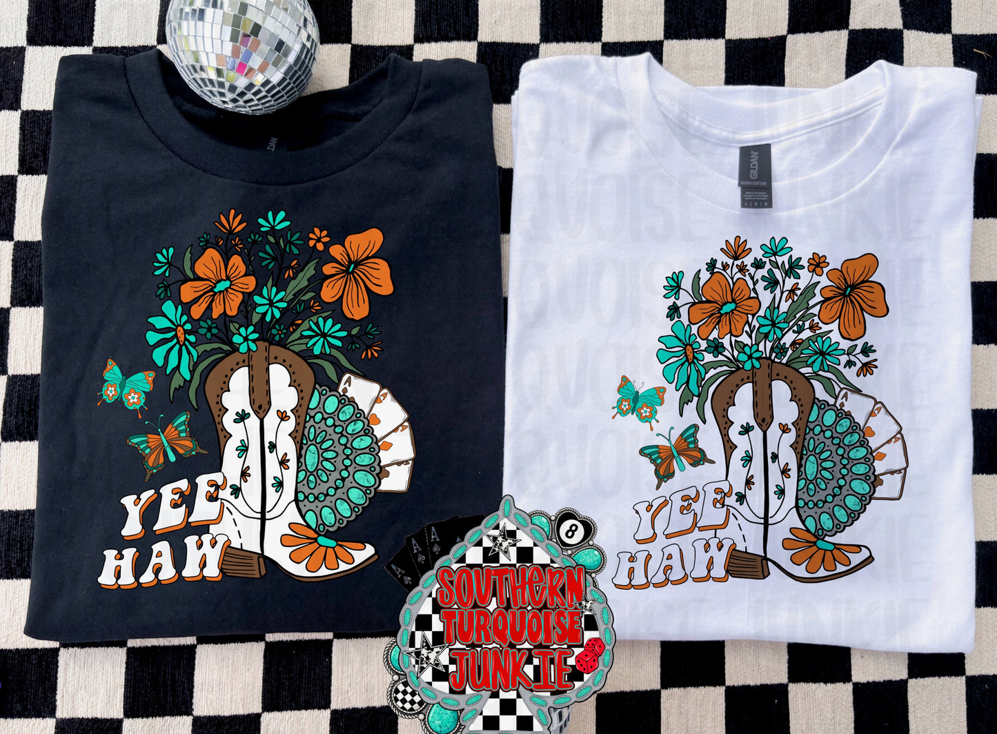 YEEHAW BOOT TEE