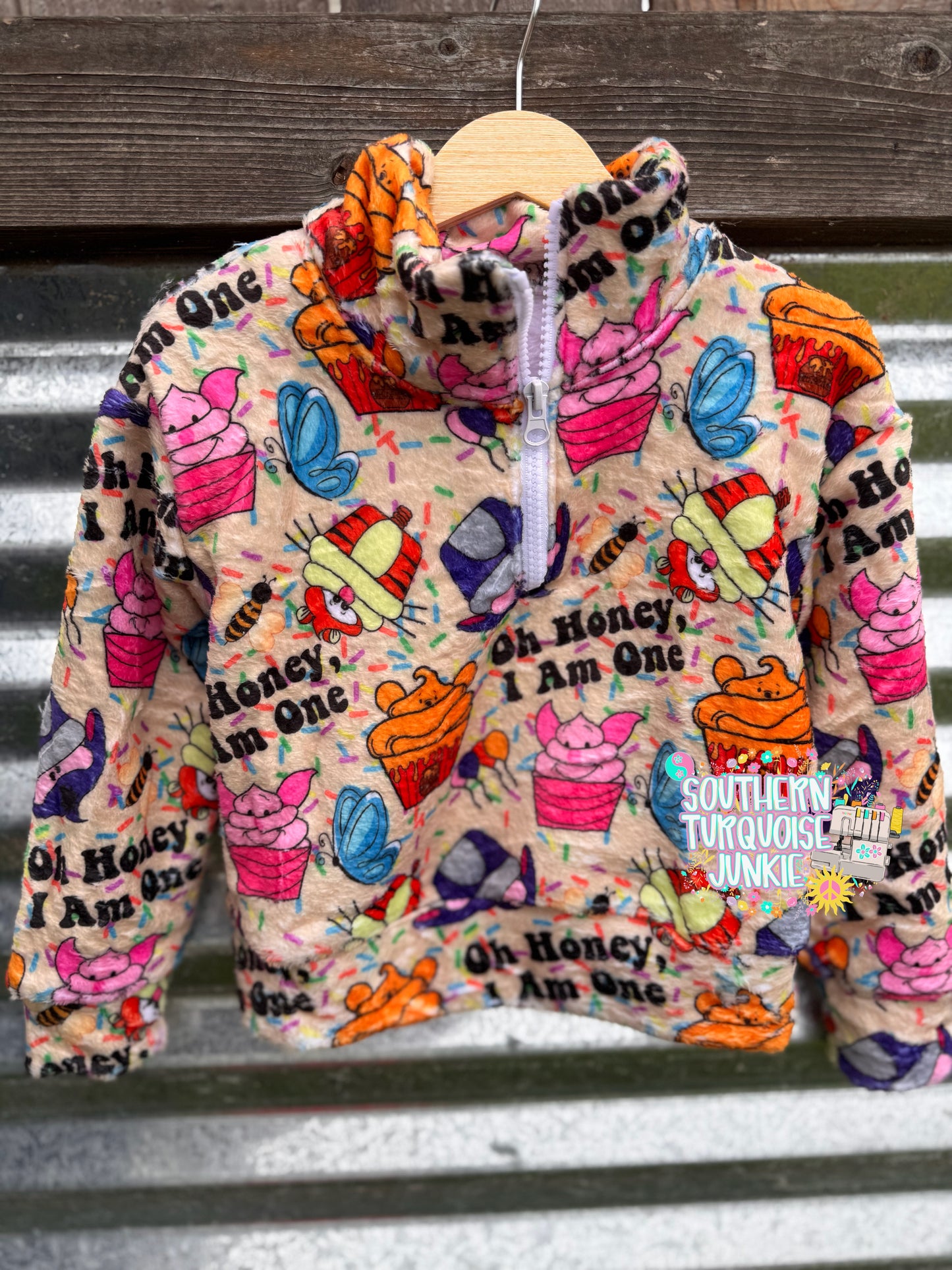 OH HONEY I AM ONE PLUSH JACKET