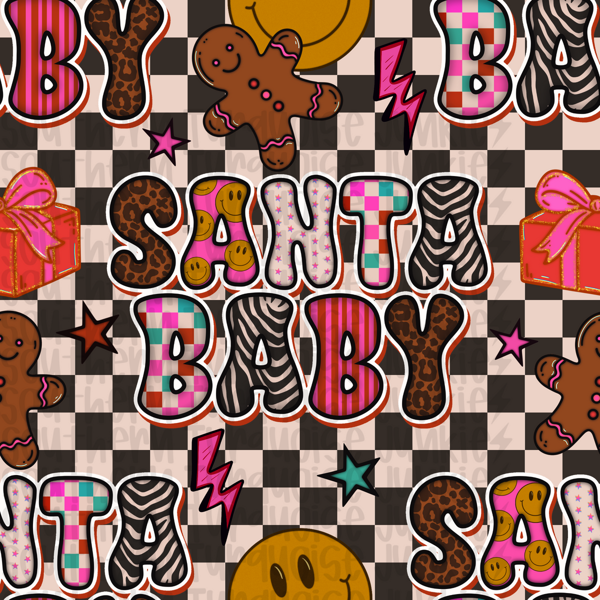 SANTA BABY COTTON WAFFLE KNIT PRE ORDER
