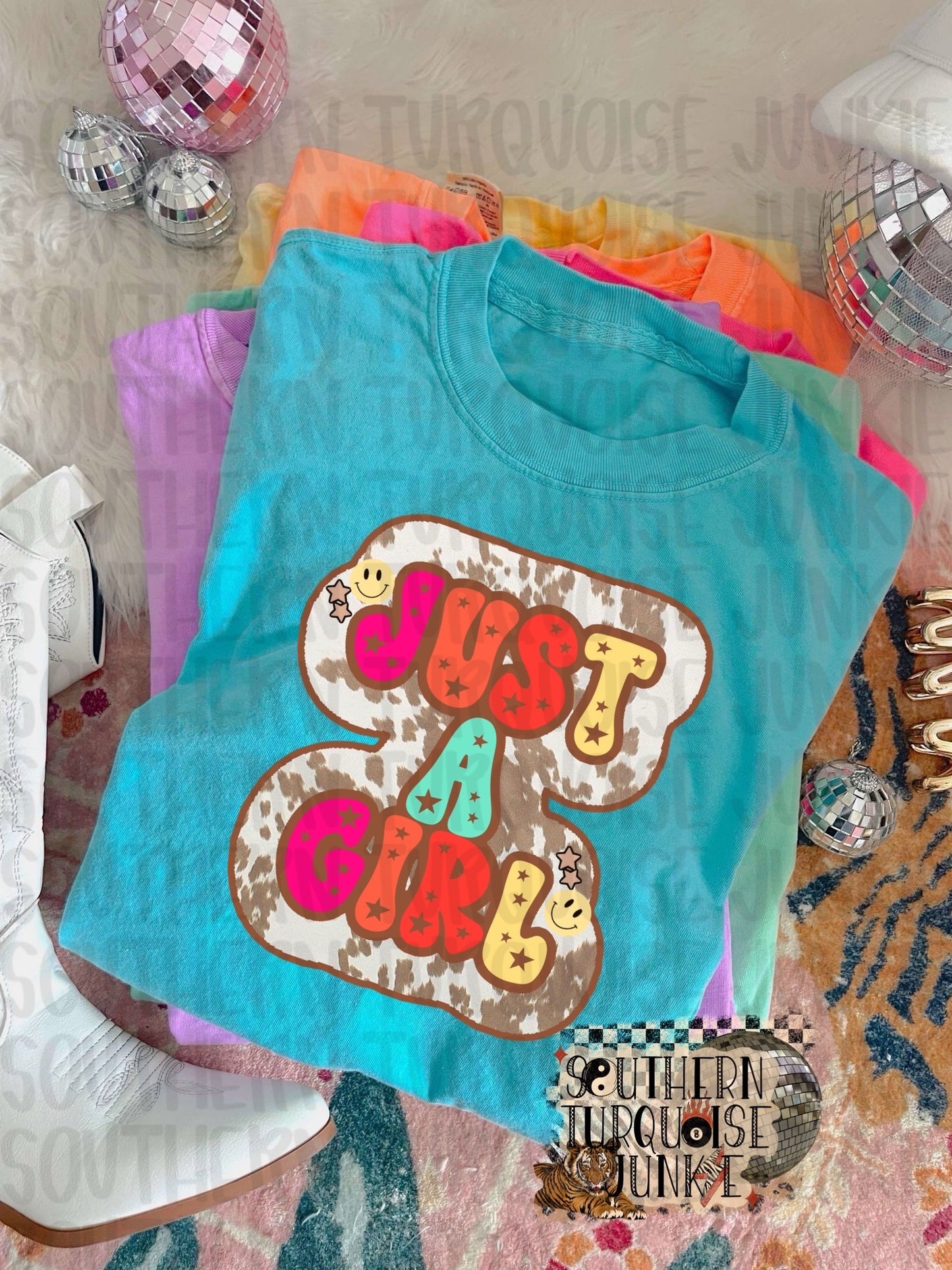 JUST A GIRL TEE
