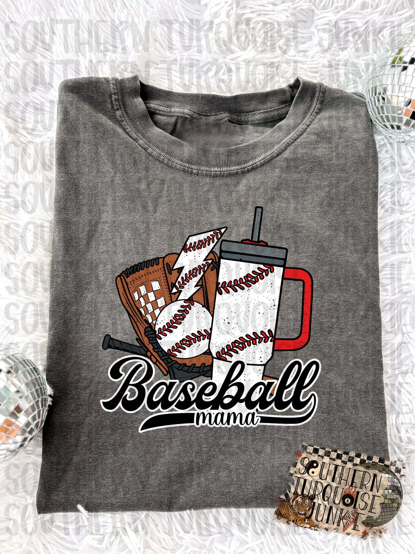 BASEBALL MAMA TEE