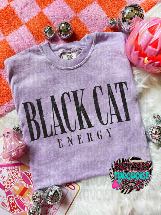 BLACK CAT ENERGY TEE