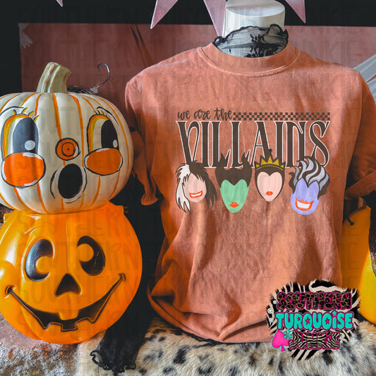 WE ARE VILLAINS TEE