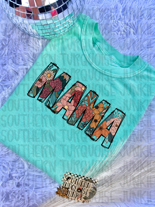 FLORAL MAMA TEE