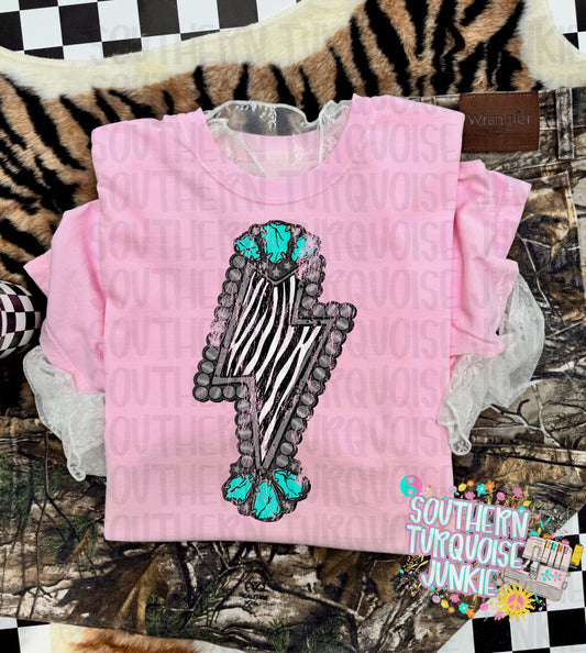 ZEBRA BOLT TEE