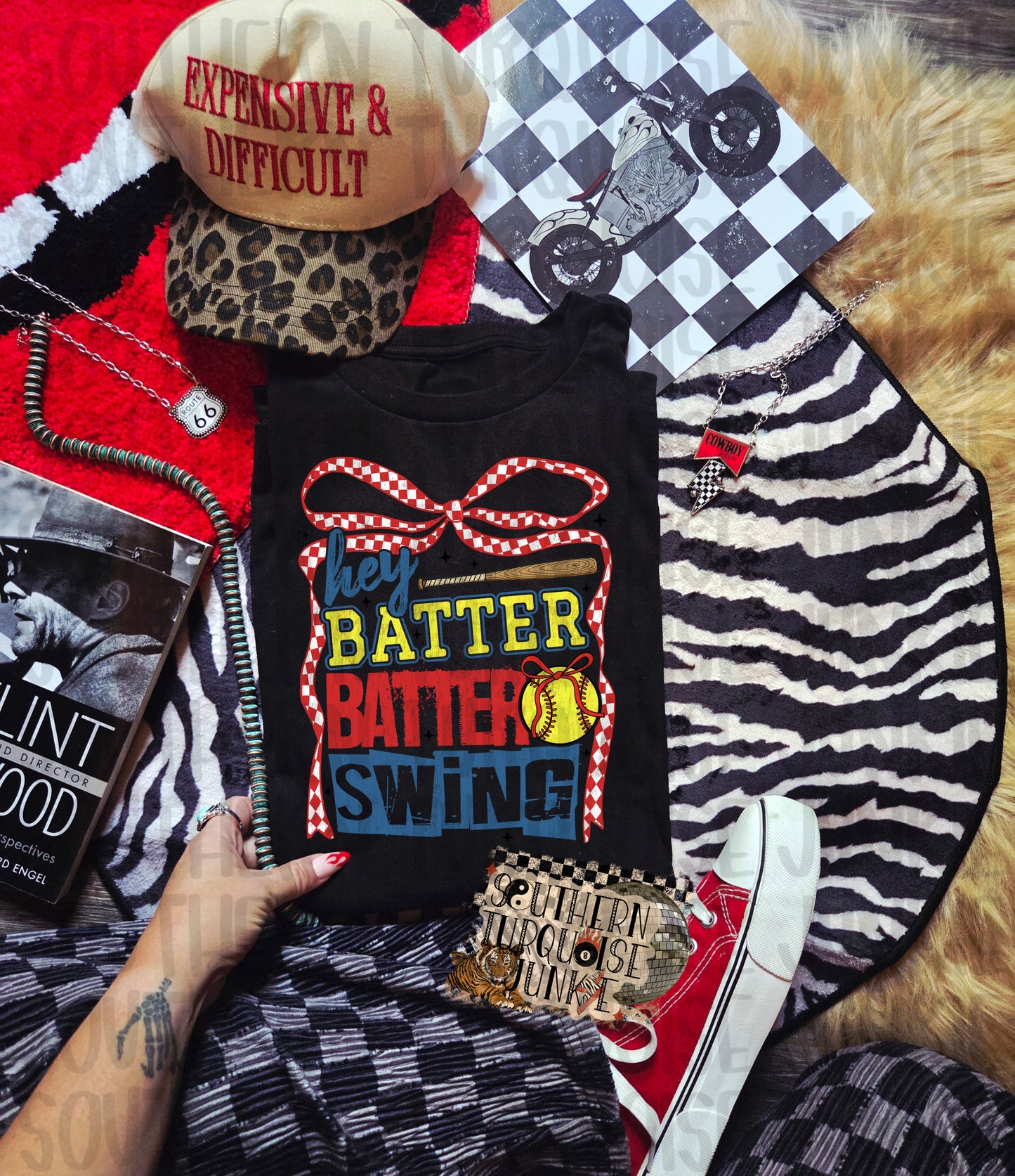 HEY BATTER BATTER TEE