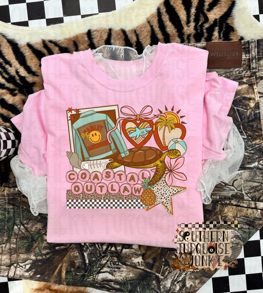 COSTAL OUTLAW TEE