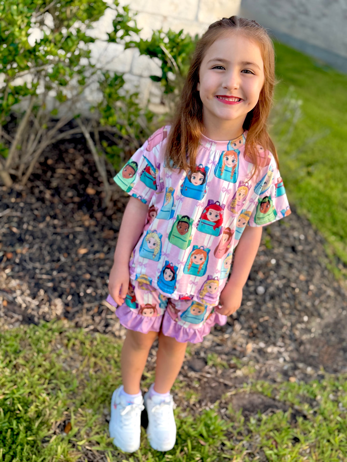 PRINCESS SCHOOL LOUNGE SET- BOUTIQUE MADE