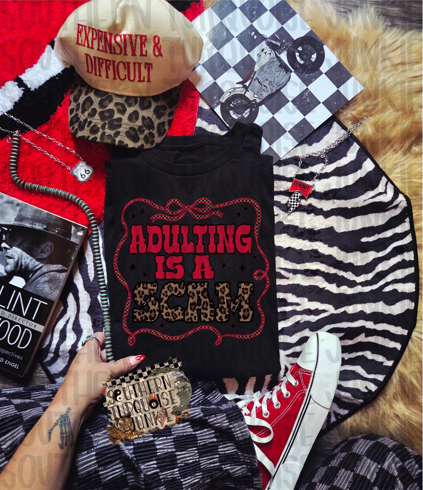 ADULTING IS A SCAM TEE