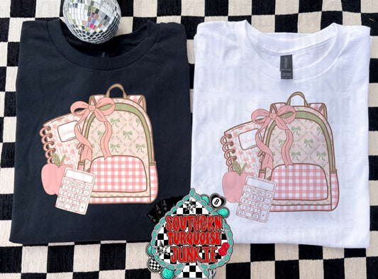 GIRLS BACK TO SCHOOL TEE