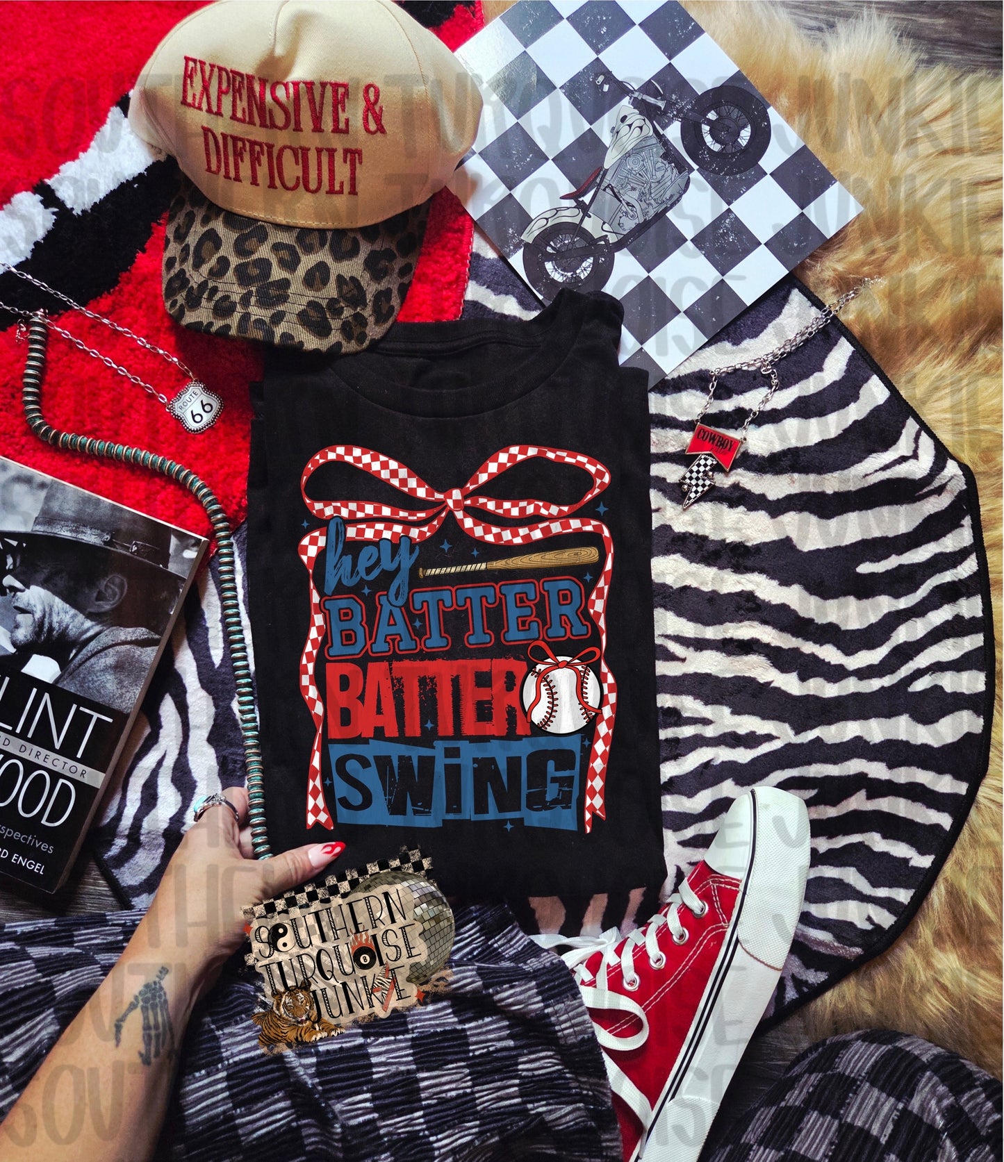 HEY BATTER BATTER TEE