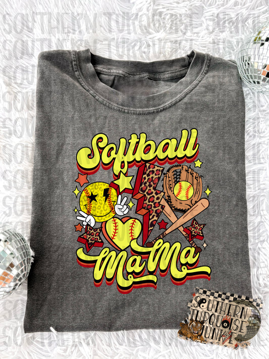 SOFTBALL MAMA TEE