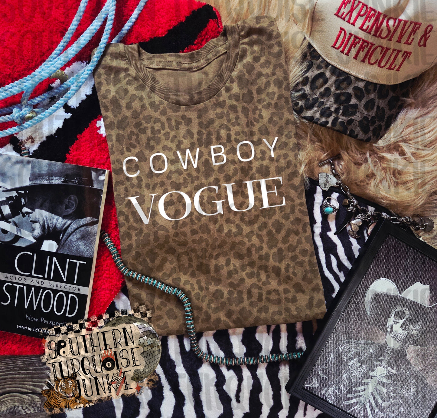 COWBOY VOGUE TEE