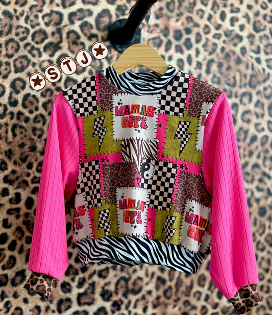 9/12 mamas girl sweater