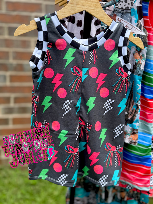 12/18 sunny shorts romper