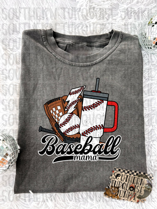 BASEBALL MAMA TEE