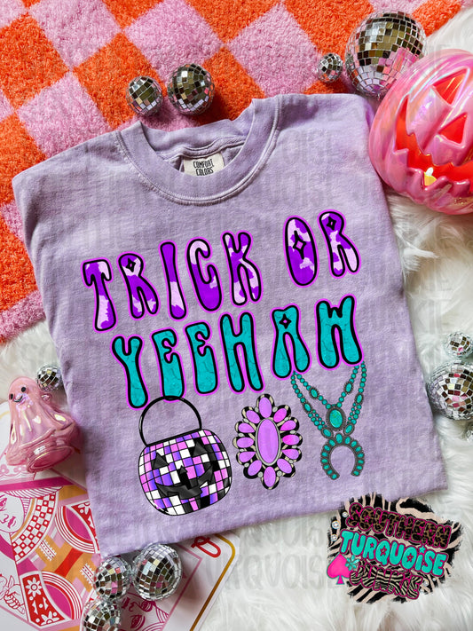 TRICK OR YEEHAW TEE