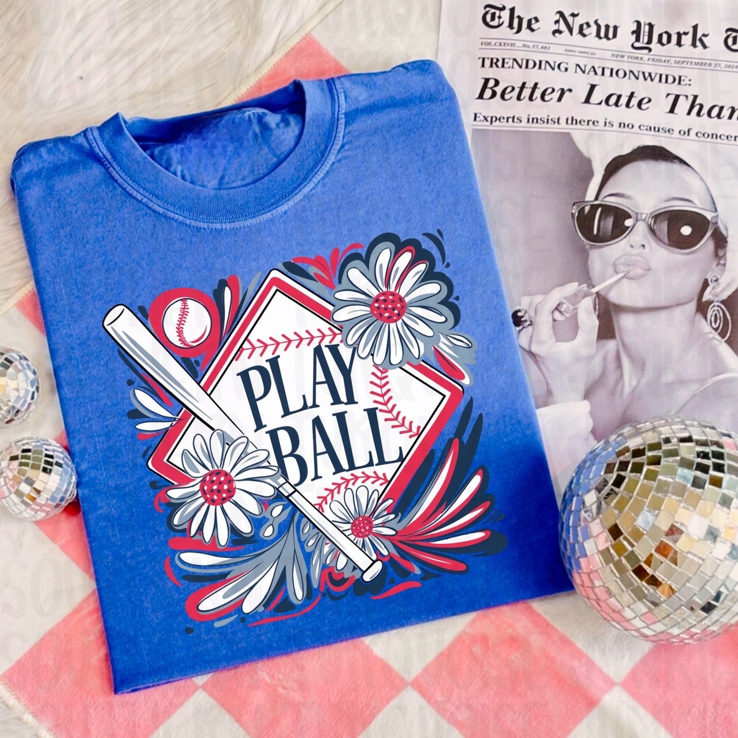 PLAY BALL TEE