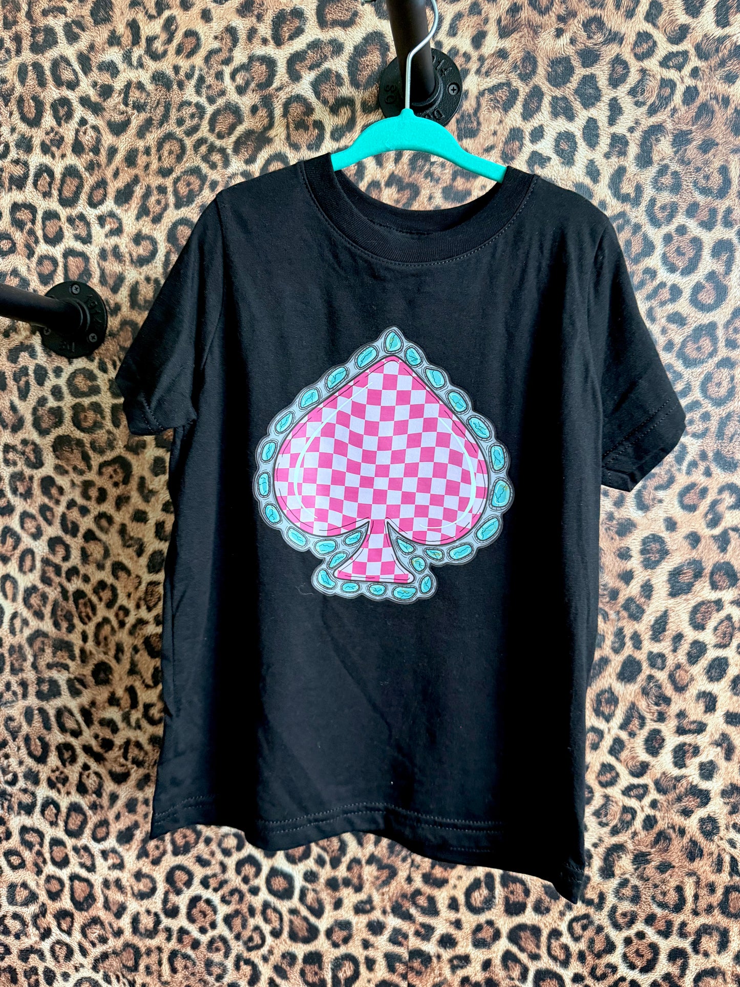 Checkered Spade Tee