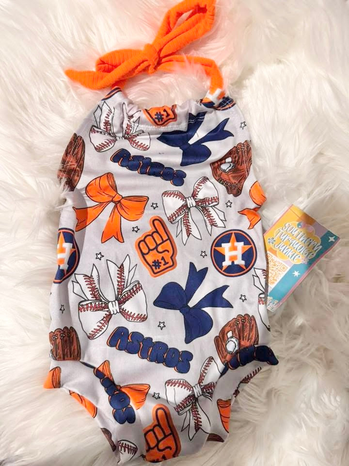 9/12 ASTROS HALTER ROMPER