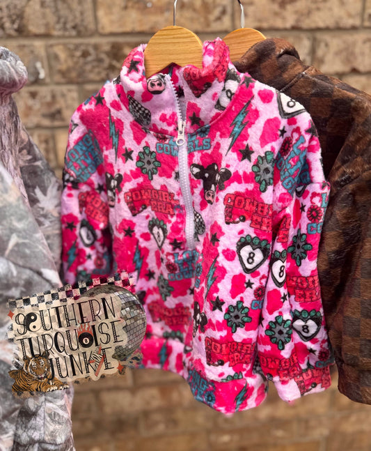 COWGIRL ERA PLUSH JACKET
