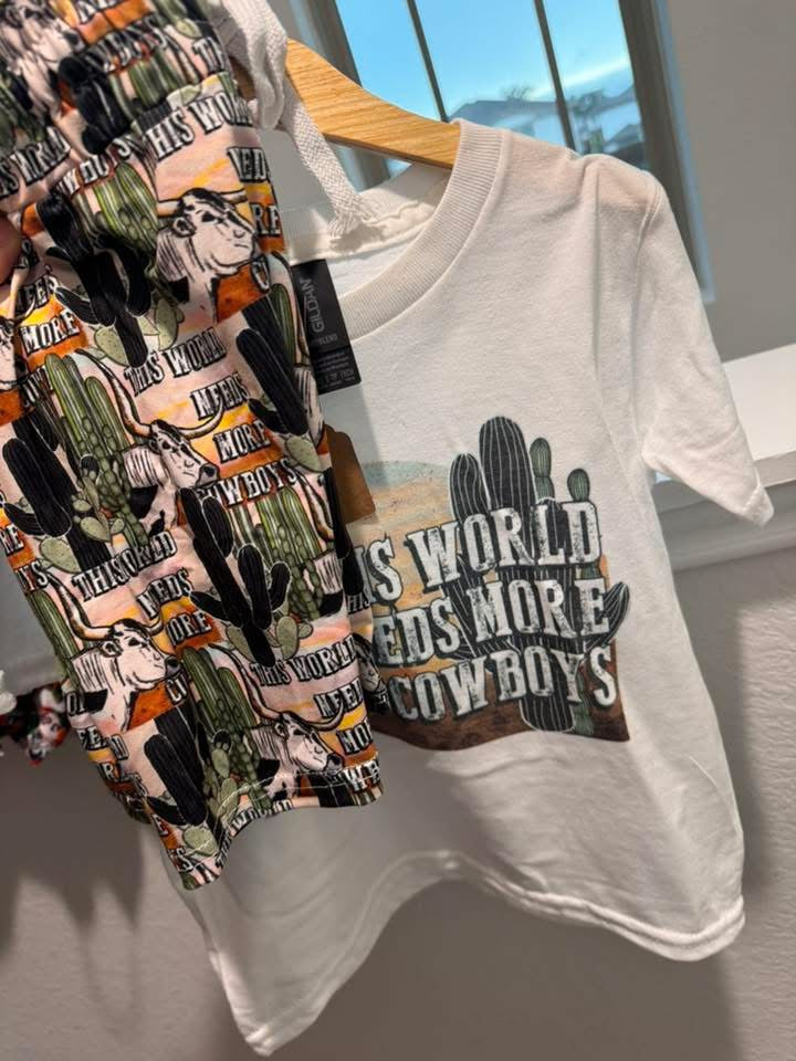 THE WORLD NEEDS MORE COWBOYS SET (5/6)