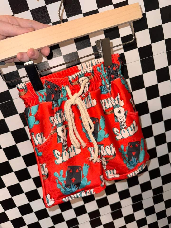 VINTAGE SOUL SWIM TRUNKS (6/12)