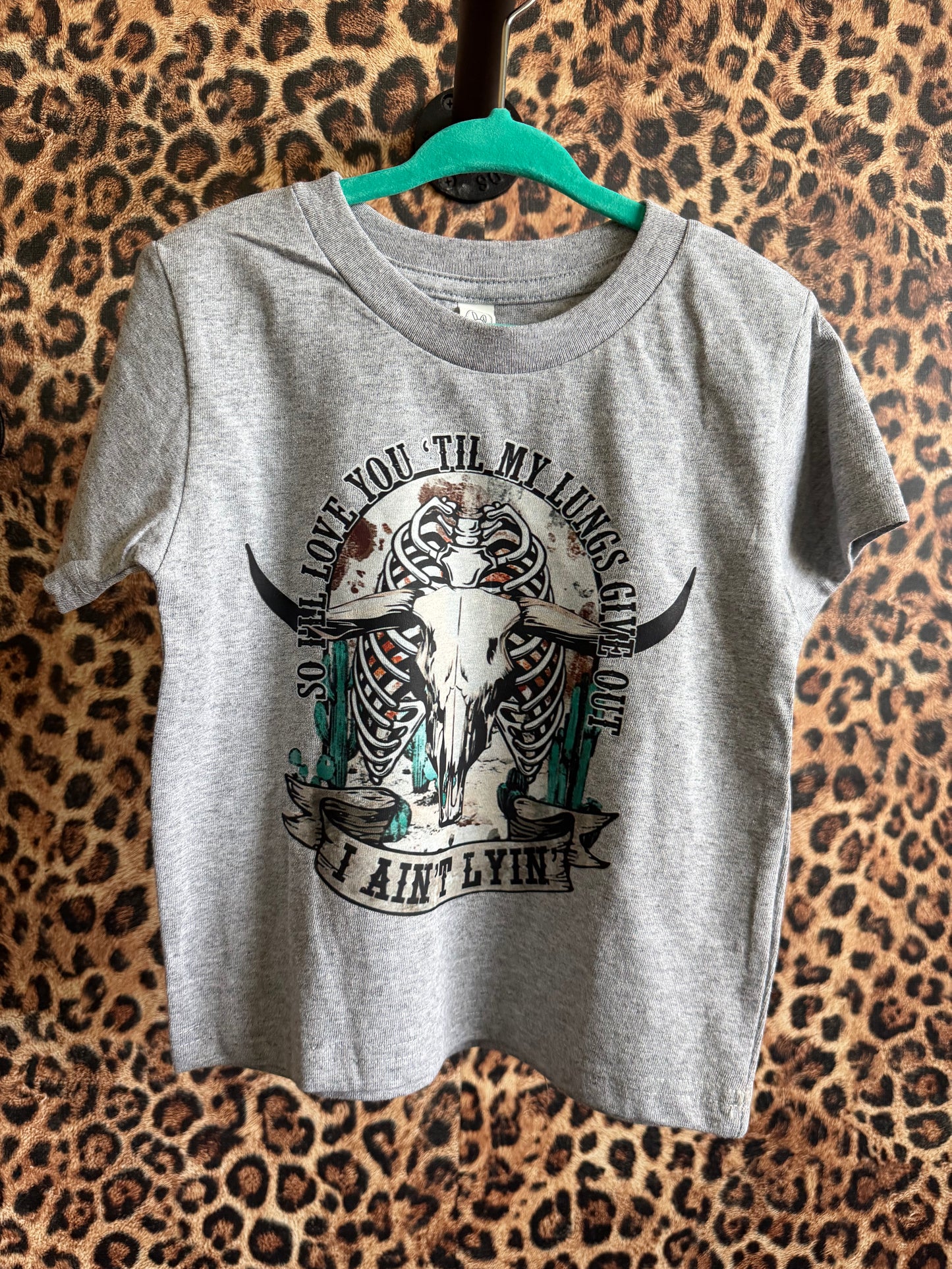 3T- ill love you til my lungs give out tee